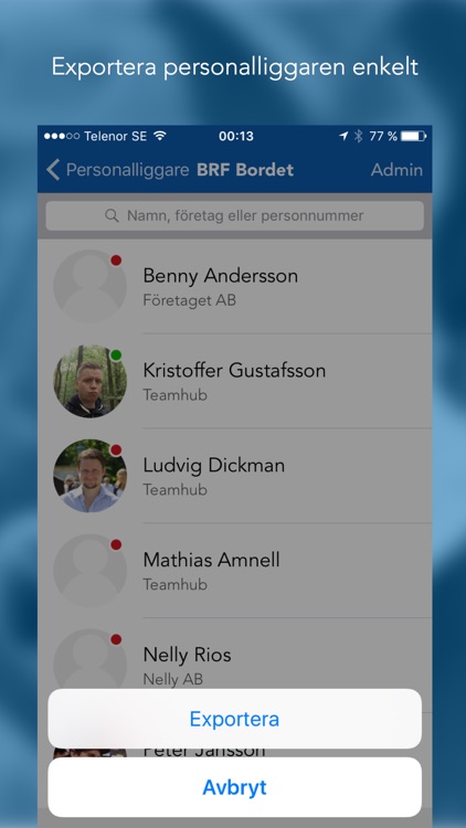 Personalliggaren av Teamhub