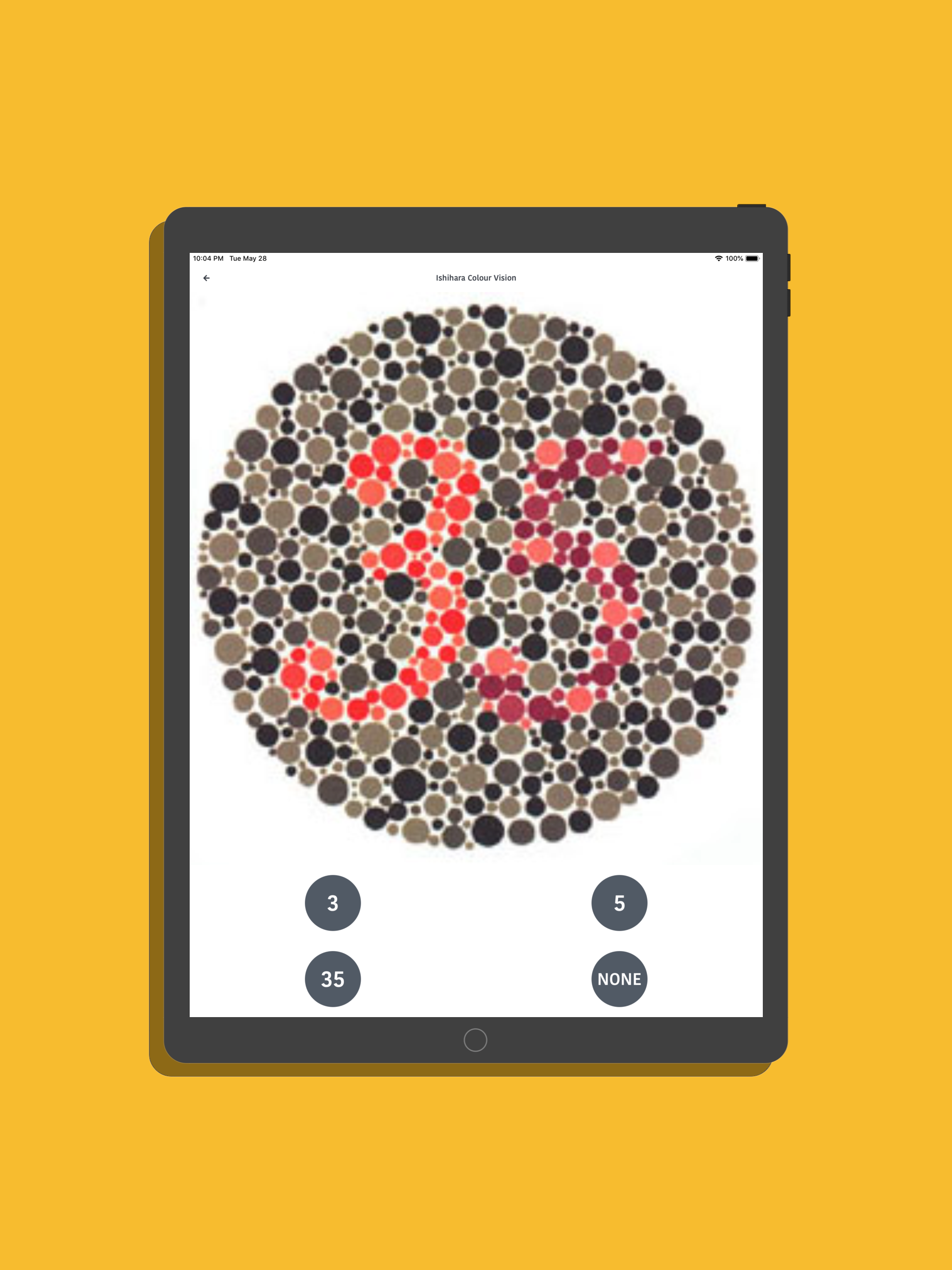Ishihara Colour Blindness Test