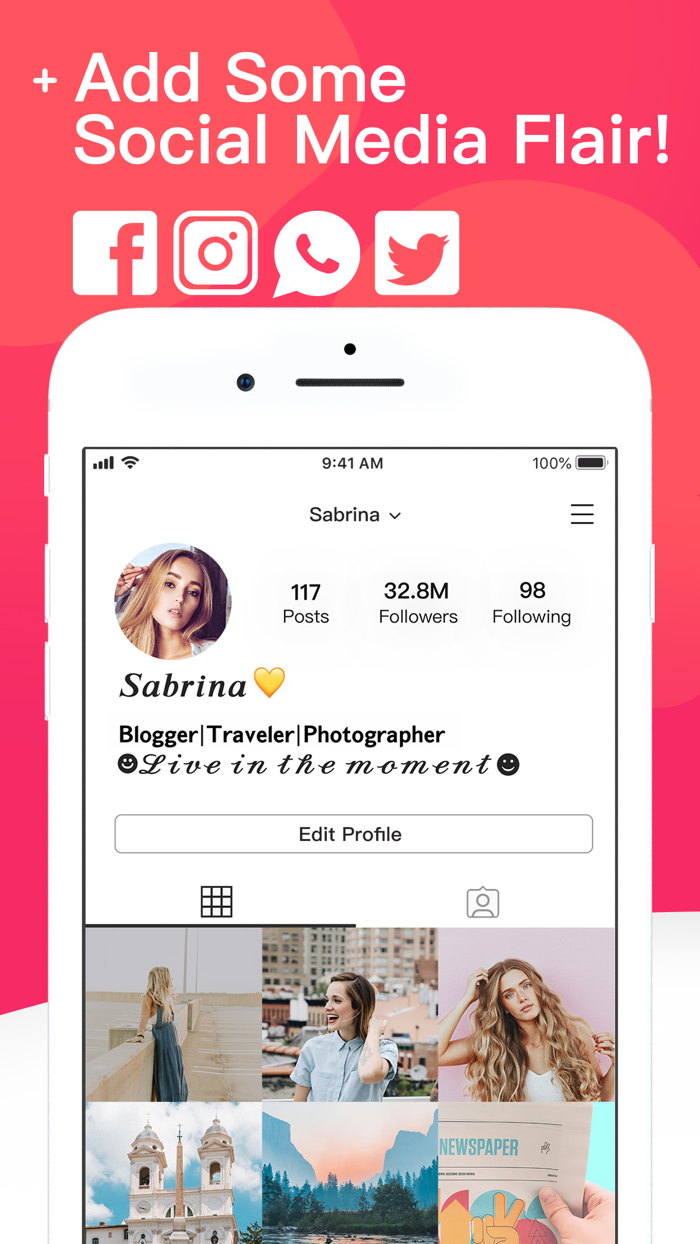 Fonts for IG and Social Apps