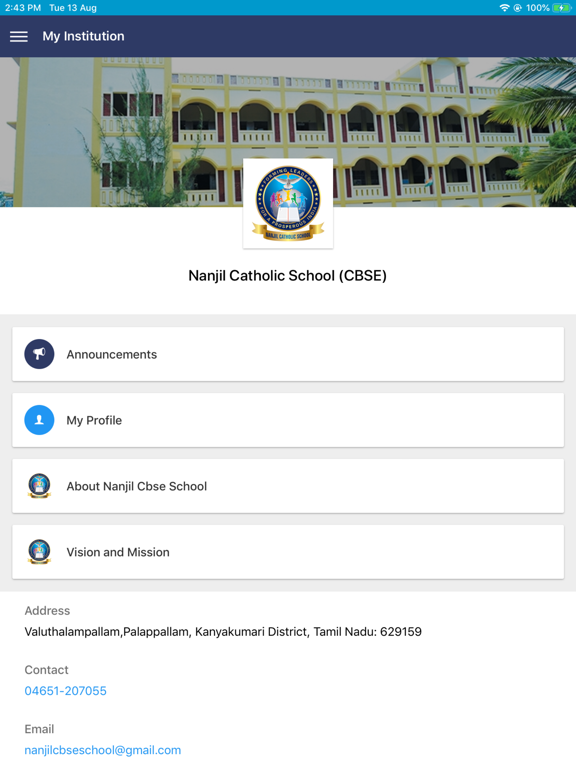 Screenshot #4 pour Nanjil Catholic School