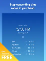 time zones by jared sinclair ipad resimleri 1