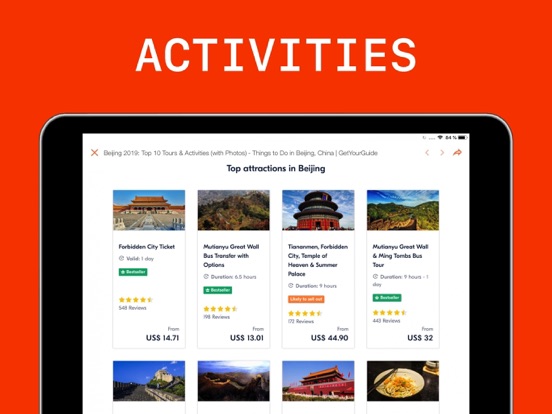 Beijing Travel Guide Offline iPad screenshot 6 - Travel app