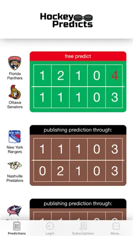Game screenshot HockeyPredicts mod apk