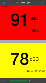 Dual SPL Traffic Light screenshot