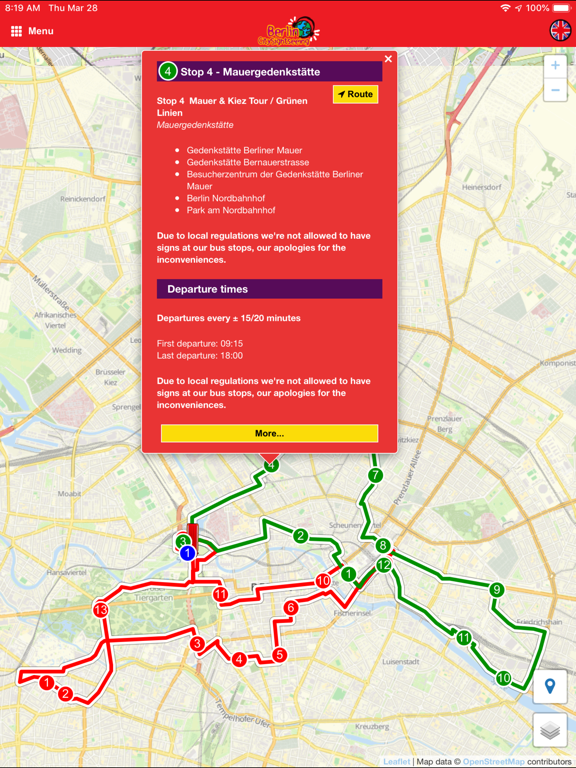 Screenshot #5 pour City Sightseeing Berlin