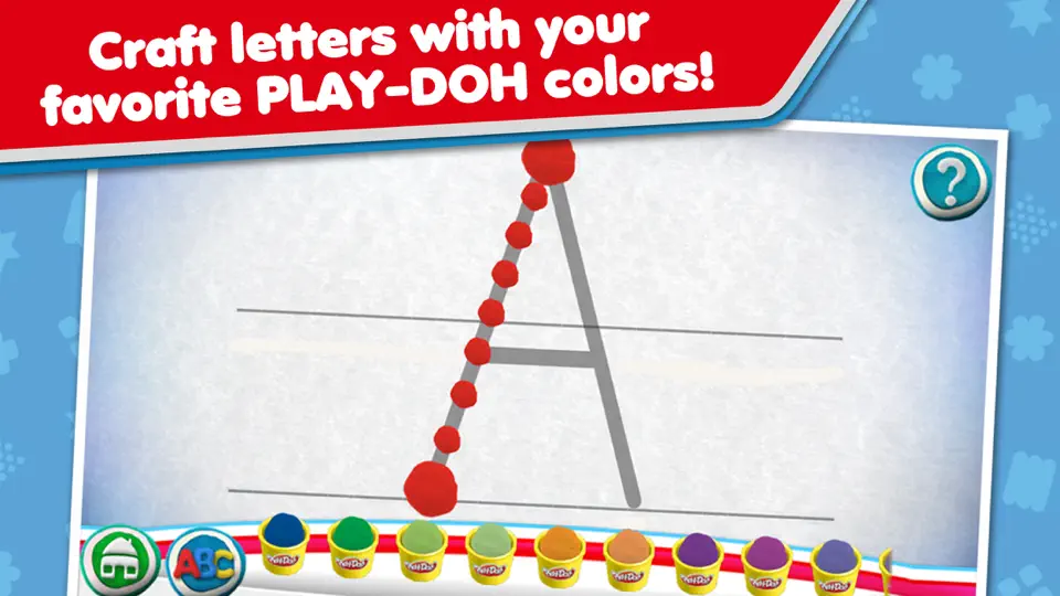 Capture d'écran de PLAY-DOH Create ABCs sur iPhone 1