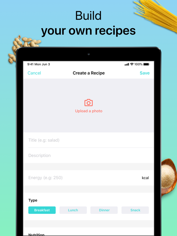 Eat Well: Meal Plans & Recipes iPad screenshot 5 - Health & Fitness app