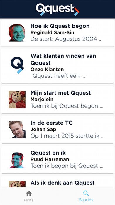 Qquest 15 jaar screenshot 3