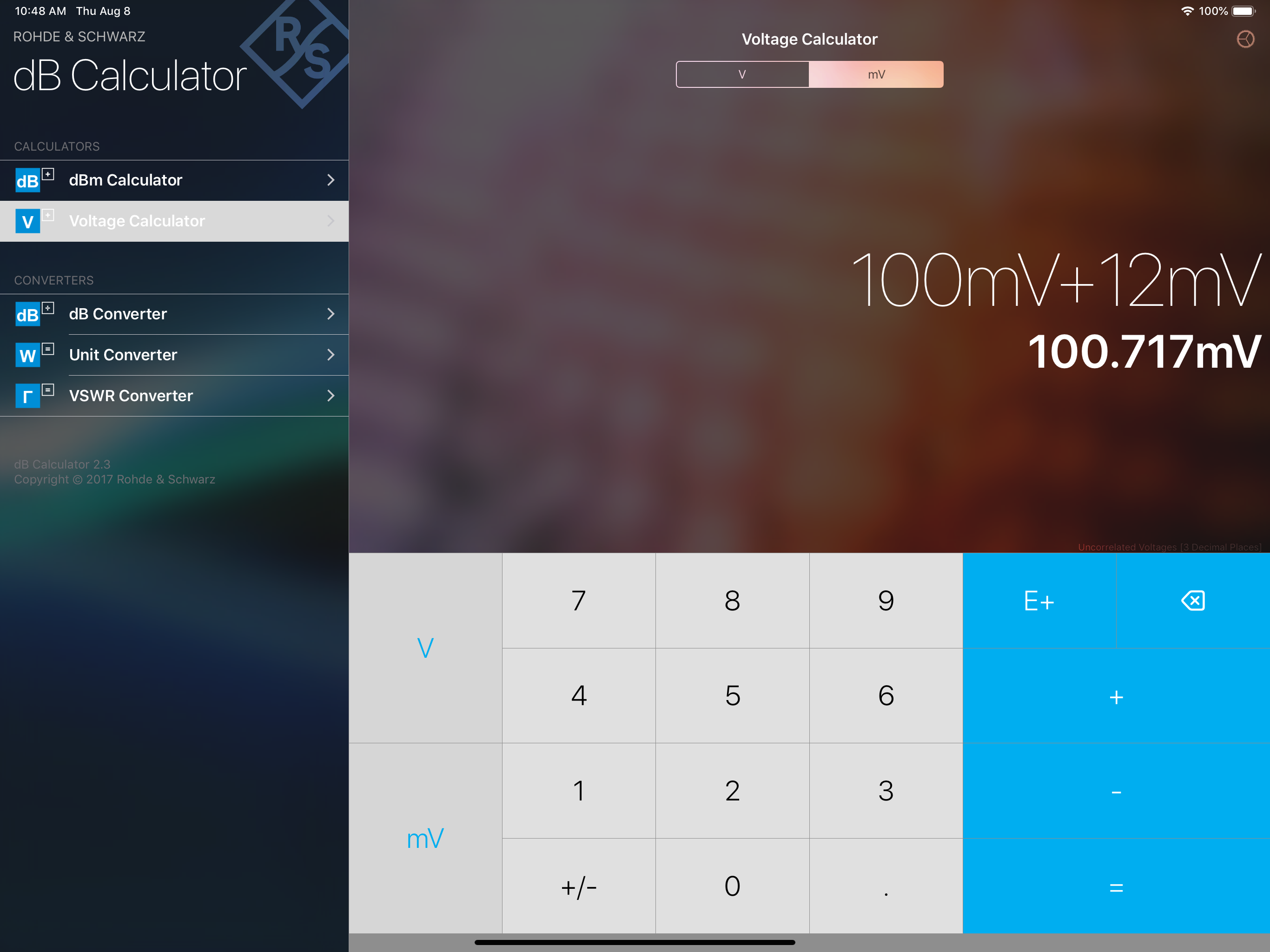 dB Calculator
