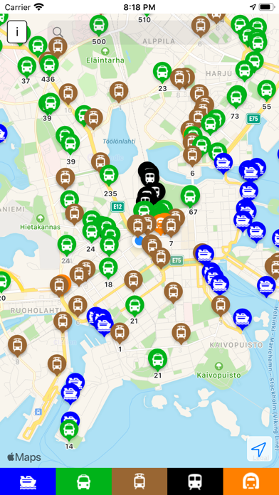 Digital Traffic Finland Screenshot