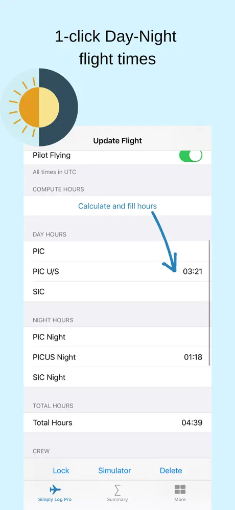 SimplyLog – Pilot Logbook