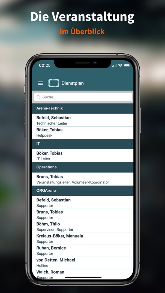 #3. ORGA App (iOS) Podle: ORGArena GmbH