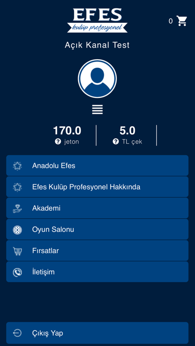 Screenshot #2 pour Efes Kulüp Profesyonel