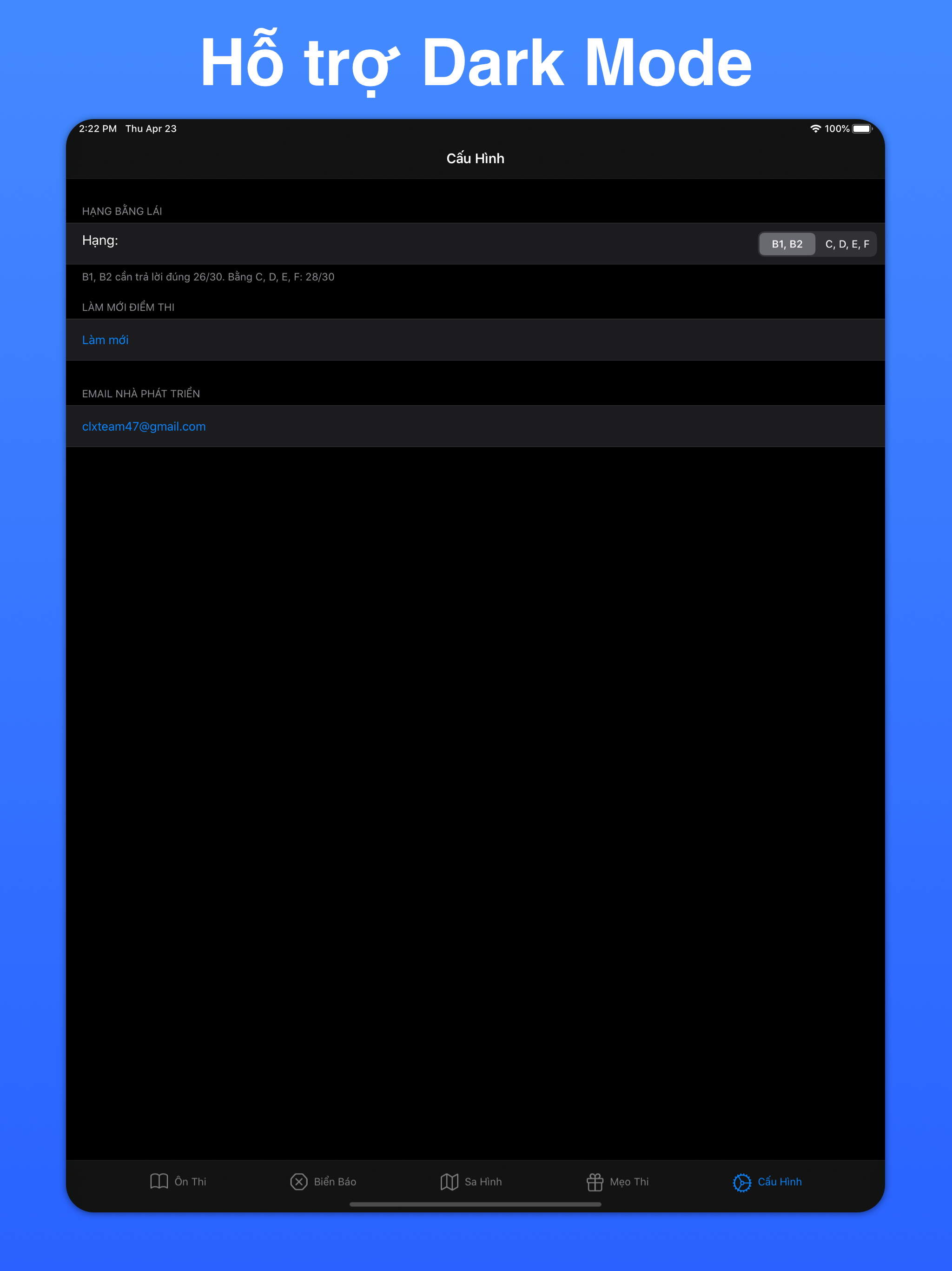 Ôn thi GPLX 600 screenshot 12