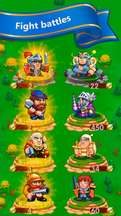 Grow the Kingdom: merging game