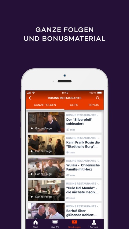 Kabel Eins – TV, Mediathek screenshot-3