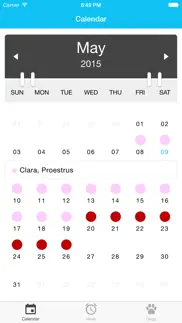 puppy planner - heat cycle iphone screenshot 4