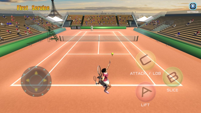 Grand Slam Tennis open screenshot 1