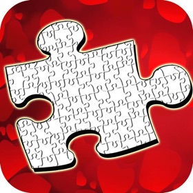 螢幕擷取畫面 (1) Valentine Jigsaw Puzzle Game