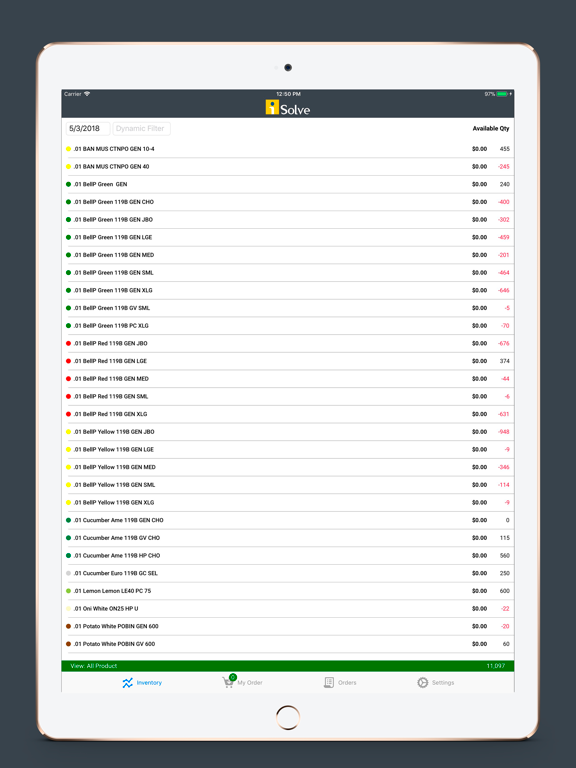 iSalesDesk iPad screenshot 1 - Business app