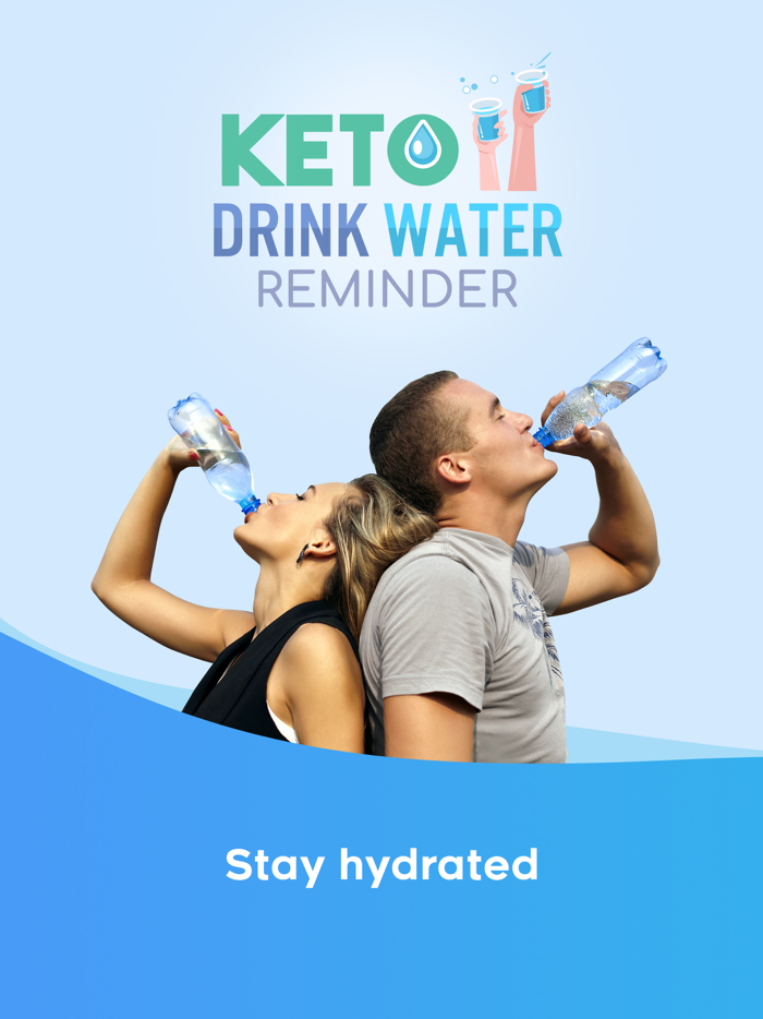 Keto Drink Water Reminder