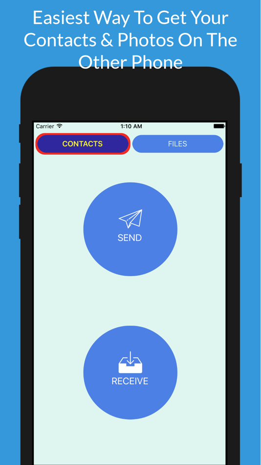 Direct Transfer Contacts/Files - 1.0.9 - (iOS)
