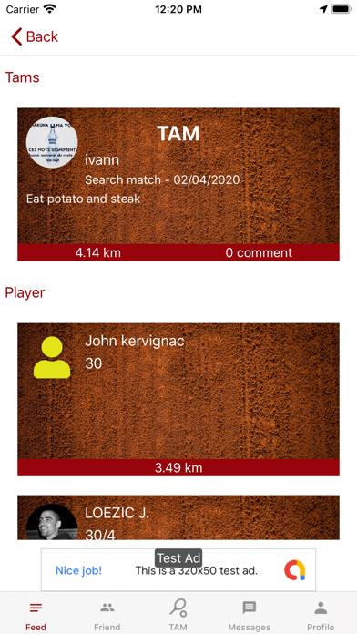 Screenshot #2 pour Tennis Aroundme