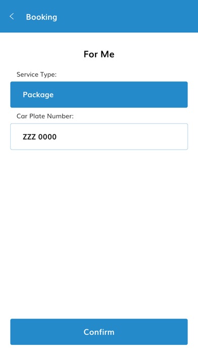 WashAway Auto Detaling Screenshot