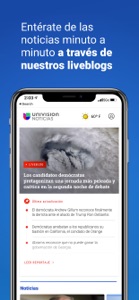 Univision Noticias screenshot #4 for iPhone