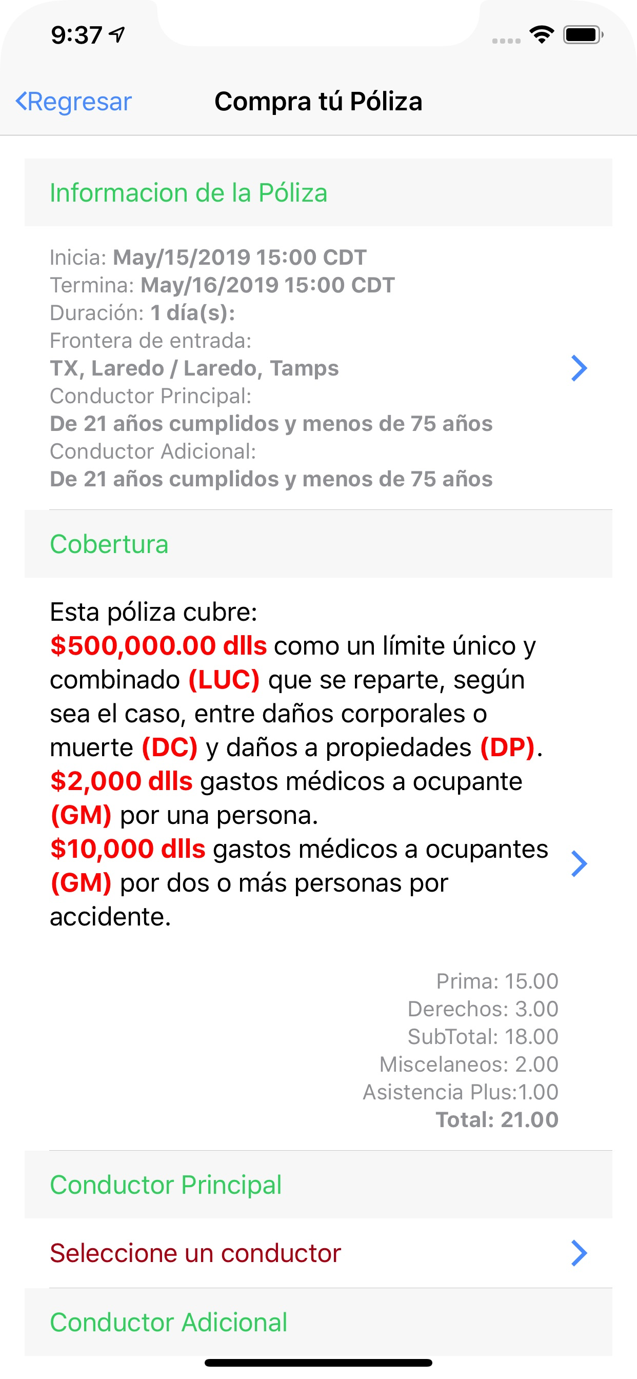 SeguroGringo Auto Insurance