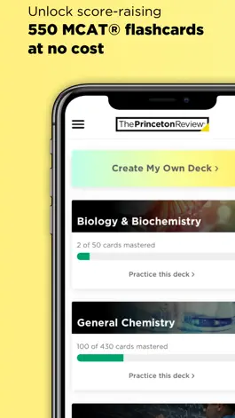 Game screenshot MCAT Flashcards by TPR mod apk