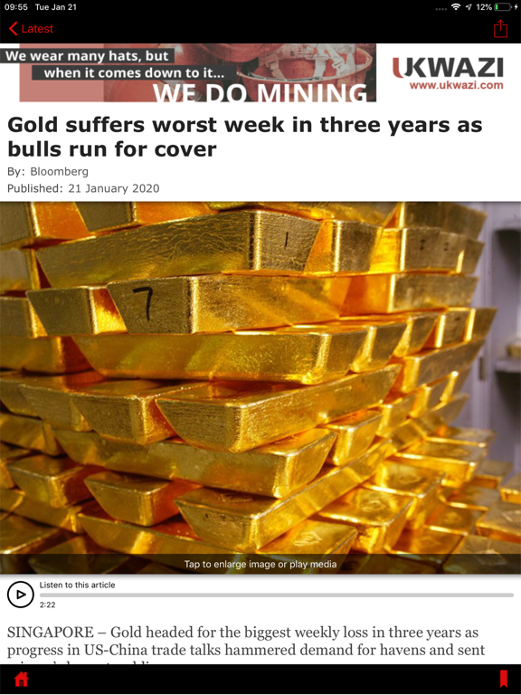 Screenshot #5 pour Creamer Media's Mining Weekly