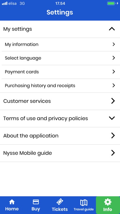 Nysse Mobiili screenshot-4