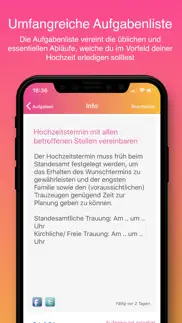 hochzeitsplaner iphone bildschirmfoto 4