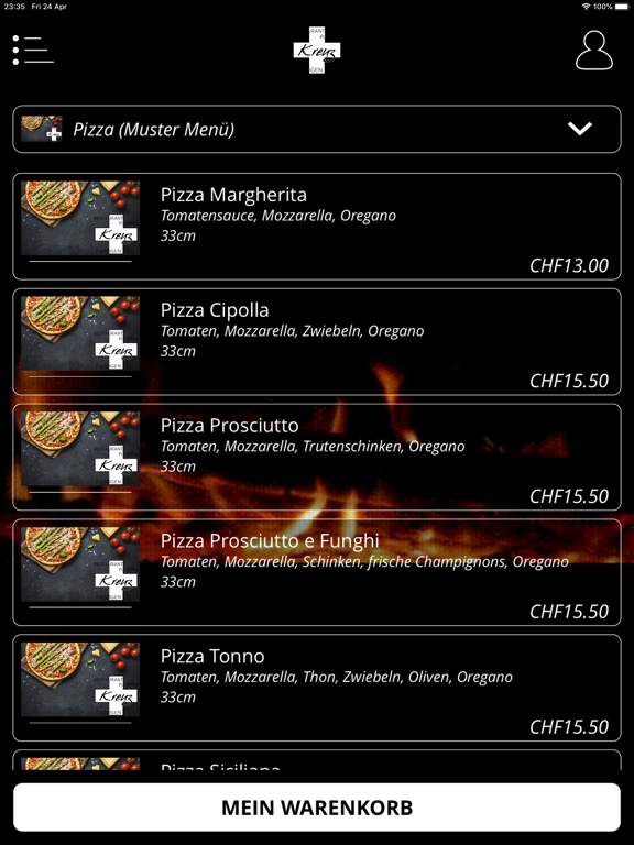 Screenshot #5 pour Restaurant Pizzeria Kreuz