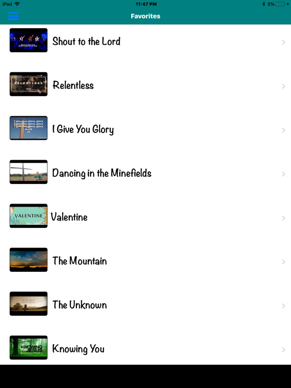 Christian Song iPad screenshot 7 - Music app