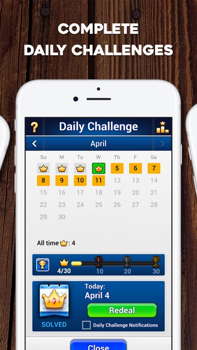 TriPeaks Solitaire: Card Game Screenshot