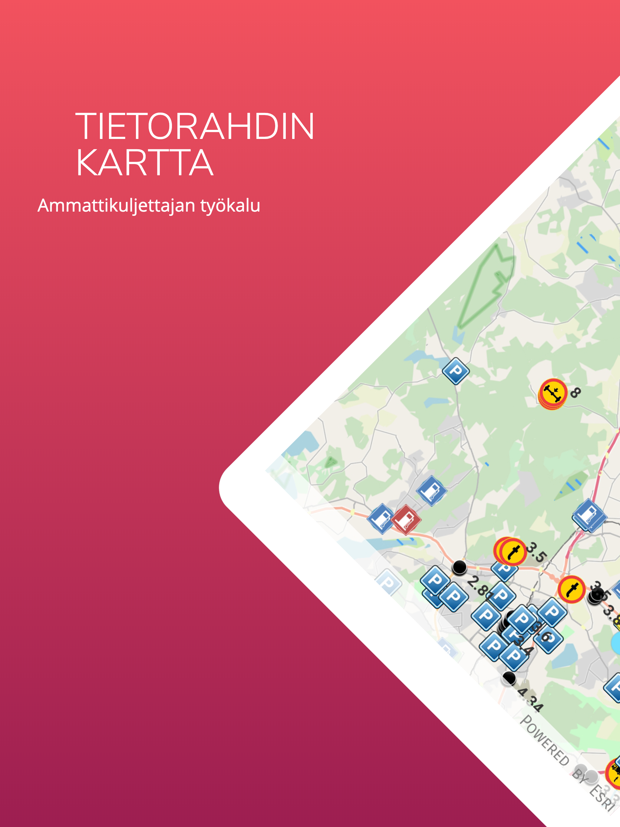 Tietorahdin kartta