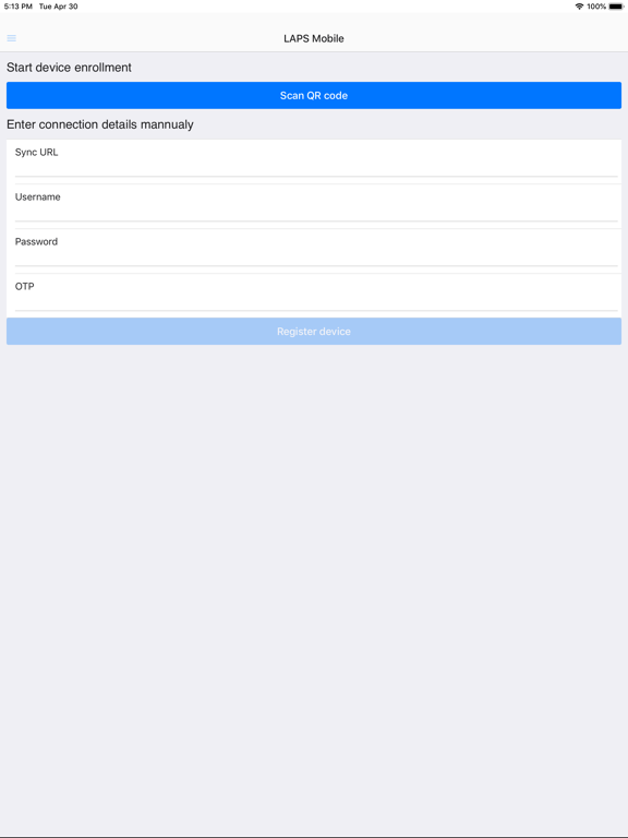 Screenshot #4 pour LAPS mobile