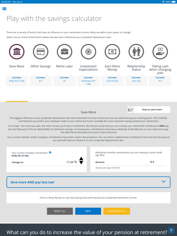Screenshot #6 pour Sanlam My Retirement