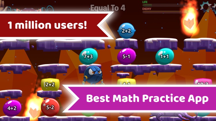 Monster Math - Games For Kids screenshot-0