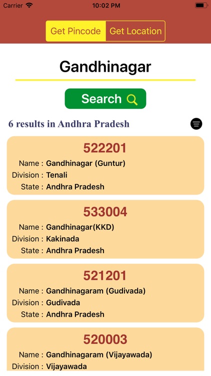 Indian PIN Codes screenshot-3