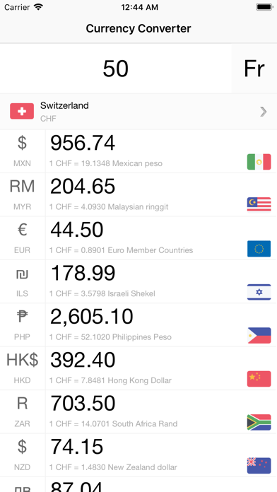 CuCo - Easy Currency Converter screenshot 4