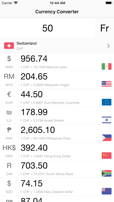 CuCo - Easy Currency Converter screenshot