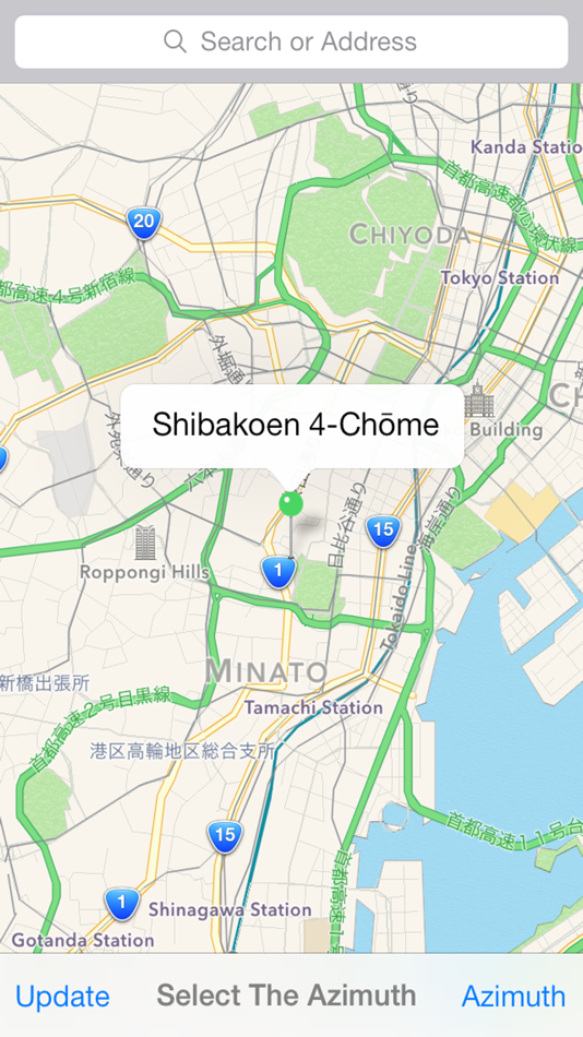 #5. Azimuth Maps (iOS) By: Ageo Soft