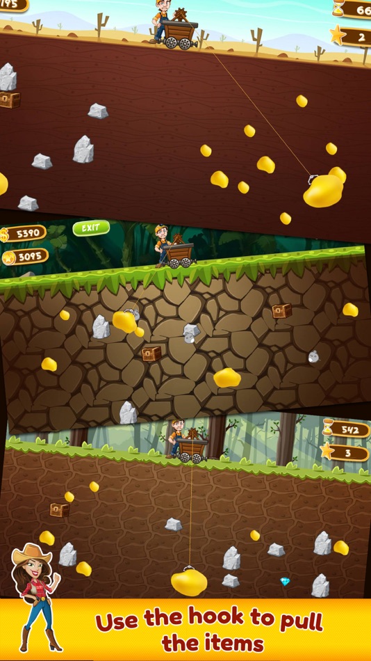 #2. Gold Miner: Classic Game (iOS) 由: Thuong Dinh