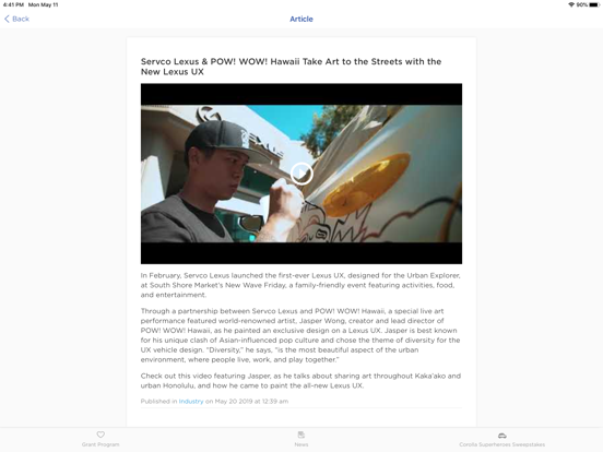 Team Servco iPad screenshot 3 - Social Networking app