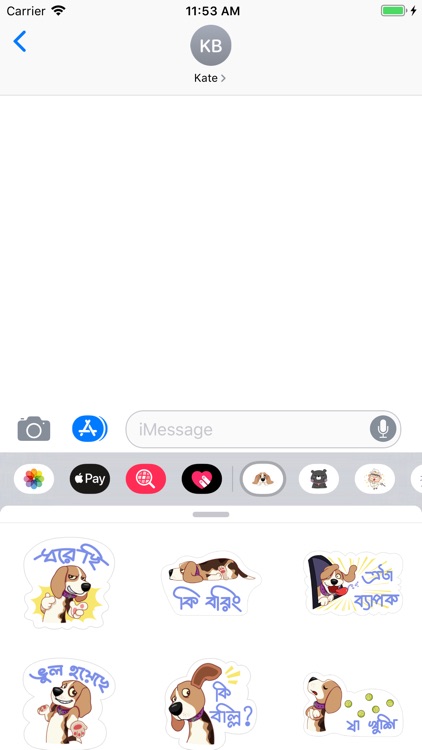 Nhãn Dán Chú Chó La