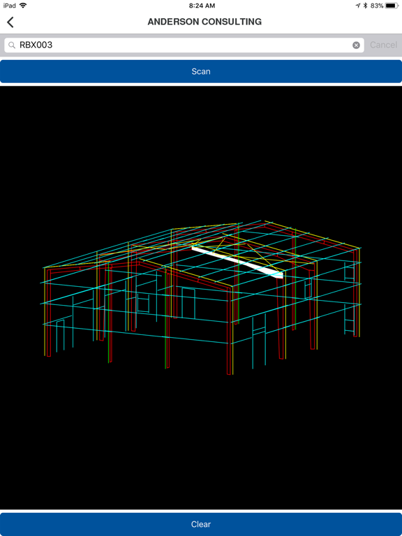 VP Locate iPad screenshot