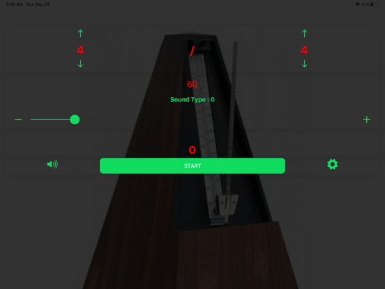 Screenshot #6 pour Simple Metronome 30-250